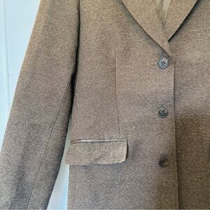 Hennes long blazer coat lined size 6